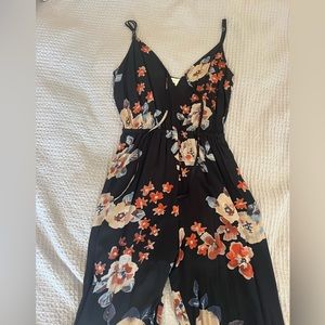 lovestich floral jumpsuit